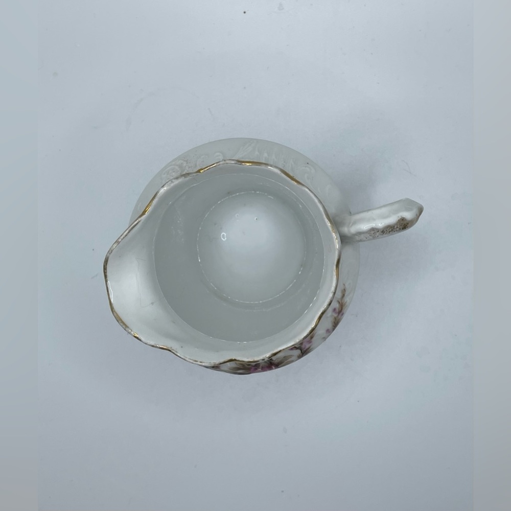 Vintage Porcelain Creamer - Tiny (3” Tall!) - Picture 4 of 5